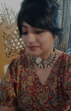 WEAR ME EXCLUSIVE SILVER PLATED DESIGNER CHOKER