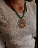 PICTURE NECKLACE IN OYNX STONE