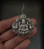 TRIBAL SILVER PLATED EARRINGS