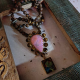 EXCLUSIVE TIGER EYE STONE NECKLACE