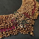 EXCLUSIVE TEMPLE CHOKER WITH EARRINGS