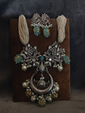 Tribal Necklace In Antique Silver Finish Necklace