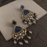 Statement Polki Kundan Earrings Earrings