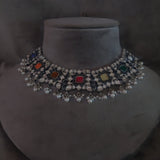 Wear Me Exclusive 92.5 Silver Neckpiece Necklace