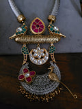 TRIBAL HASLI CHOKER WITH EARRINGS