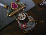 TRIBAL HASLI CHOKER WITH EARRINGS