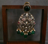 FINEST QUALITY VICTORIAN CHOKER WITH EARRINGS