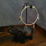 REAL SEMI PRECIOUS STONE BANGLE