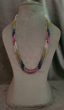 WEAR ME EXCLUSIVE REAL PRECIOUS SAPPHIRE STONE THREE LAYER STRING