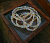 REAL OPAL TWO LAYER STRING