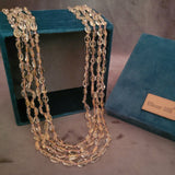 WEAR ME EXCLUSIVE REAL CITRINE FOUR LAYER STRING