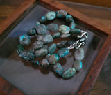 EXCLUSIVE REAL FIROZA STONE NECKLACE