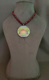 WEAR ME EXCLUSIVE PICTURE PENDANT WITH SEMI PRECIOUS STONE STRING