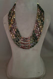 REAL TOURMALINE FIVE LAYER STRING