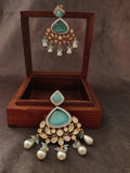 STATEMENT POLKI KUNDAN EARRINGS