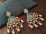STATEMENT POLKI KUNDAN EARRINGS