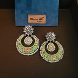 STATEMENT HAND PAINTED EARRINGS