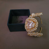 REAL PEARL (BAROQUE) BANGLE (ADJUSTABLE)