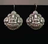 TRIBAL SILVER PLATED EARRINGS