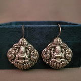 TRIBAL SILVER PLATED EARRINGS