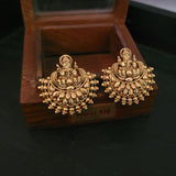 FINEST QUALITY TEMPLE NECKPIECE WITH EARRINGS