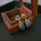 EXCLUSIVE SEMI PREVIOUS STONE CHOKER WITH EARRINGS AND BANGLE
