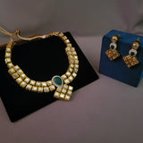 KUNDAN CHOKER WITH EARRINGS