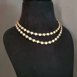 FINEST QUALITY KUNDAN NECKLACE WITH EARRINGS