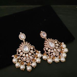 STATEMENT POLKI KUNDAN EARRINGS