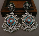 EXCLUSIVE SILVER STATEMENT EARRINGS