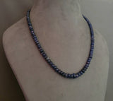 REAL PRECIOUS IOLITE STONE STRING