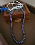 REAL PRECIOUS IOLITE STONE STRING