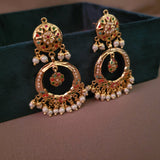 FINEST QUALITY JADAU CHOKER WITH EARRINGS