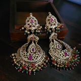 FINEST QUALITY JADAU EARRINGS