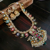 EXCLUSIVE REAL GOLD PLATED NECKPIECE WITH EARRINGS