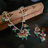 BINDIYA JADAU NECKLACE WITH EARRINGS