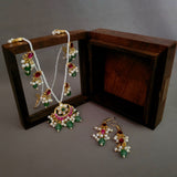 BINDIYA JADAU NECKLACE WITH EARRINGS