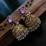 FINEST QUAITY TEMPLE EARRINGS