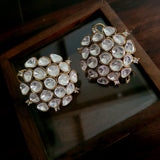 UNCUT POLKI KUNDAN DESIGNER STUDS