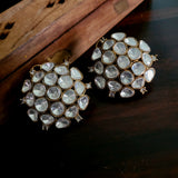 UNCUT POLKI KUNDAN DESIGNER STUDS