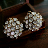 UNCUT POLKI KUNDAN DESIGNER STUDS