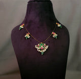 BINDIYA LOTUS NECKPIECE