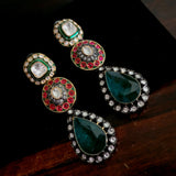 STATEMENT UNCUT POLKI EARRINGS