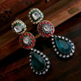 STATEMENT UNCUT POLKI EARRINGS