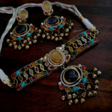 WEAR ME EXCLUSIVE DESIGNER NECKPIECE WITH EARRINGS