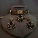 WEAR ME EXCLUSIVE DESIGNER NECKPIECE WITH EARRINGS