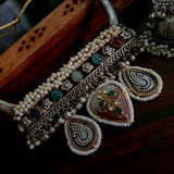 WEAR ME EXCLUSIVE DESIGNER NECKPIECE WITH EARRINGS