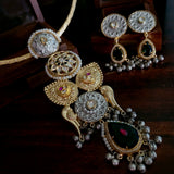 WEAR ME EXCLUSIVE DESIGNER NECKPIECE WITH EARRINGS