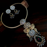 WEAR ME EXCLUSIVE DESIGNER NECKPIECE WITH EARRINGS