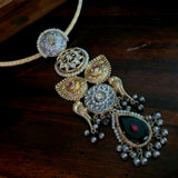 WEAR ME EXCLUSIVE DESIGNER NECKPIECE WITH EARRINGS